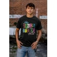 thumbnail image 5 of Urban Stay Humber Hustle Hard Men's Graphic T Shirt Tees Brisco Brands S, 5 of 6