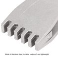 thumbnail image 3 of Badminton Stringing Flying Clamp, Stainless Steel Badminton Racket Stringing Clip Silver Fall Resistant  for Home, 3 of 7