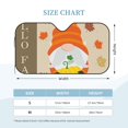 thumbnail image 2 of Kdxio Hello Fall Gnomes 1 Print Windshield Sun Shade, Foldable Sun Blocker for Car,Truck,SUV Automotive Interior Sun Protection,Reflective Shade for Front Windshield(Medium), 2 of 6