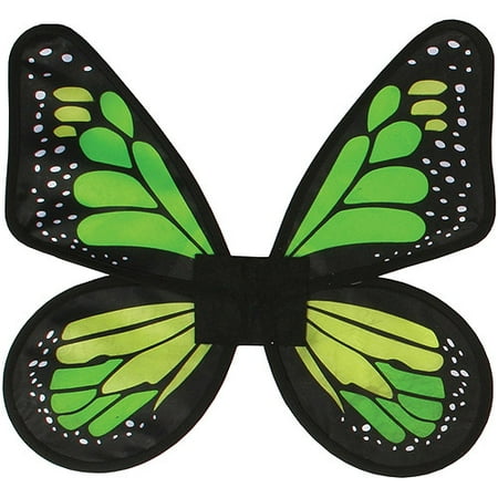Satin Butterfly Wings Adult Halloween Accessory