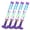 4pcs, variant on Glowing Rainbow LED Water Blaster, Pull-Push Firework Water Blaster, Summer Fun that Pops Like Magic, Rainbow Water Gun for Pool Party Outdoor Summer Water Games