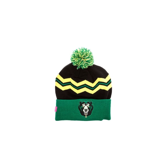 Mishka The Death Adder Vintage Pom Beanie Hat para hombre, negro, talla única