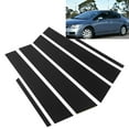 thumbnail image 3 of Pillar Posts Decal Trim, PC Side Door Window Cover Left Right Anti Wear Firm Waterproof  for Car, 3 of 8