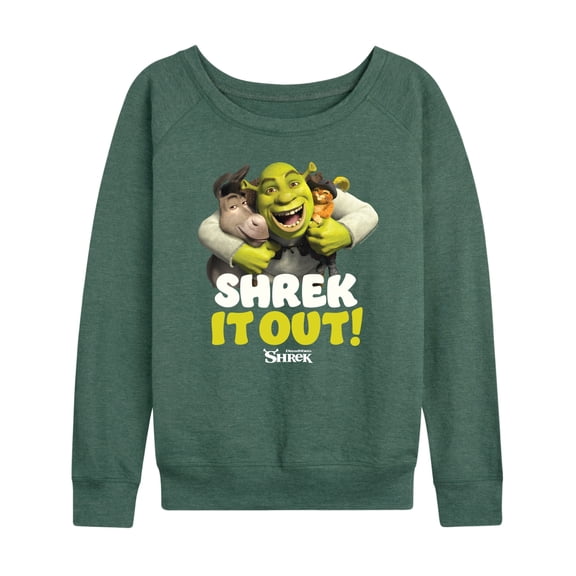 Shrek - Hug it Out - Women's Lightweight French Terry Long Sleeve Shirt