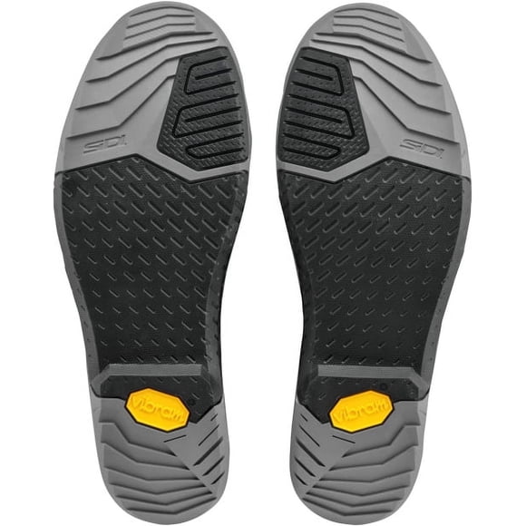 Sidi Semelles et Semelles de Remplacement Gris / Noir pour Hommes 388 Suola Biclr Off