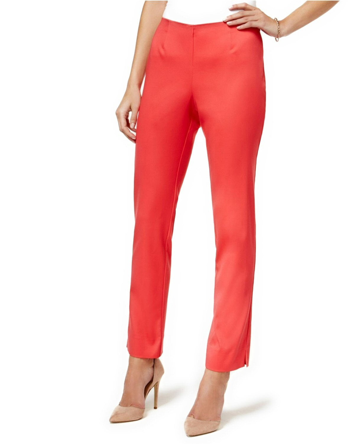 charter club slim leg ankle pants