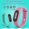 thumbnail image 4 of Fitness Pedometer Silica Gel Bracelets Run Step Watch Bracelets Counter Digital LCD Walking Distance Wrap Cuff Smart Watch, 4 of 5