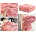 thumbnail image 3 of Isvgxsz Coral Fleece Blanket Plush Throw Fuzzy Super Soft Reversible Microfiber Flannel Blankets for Couch, Bed, Sofa Ultra Luxurious Warm and Cozy for All Seasons, 3 of 5