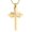 Gold, variant on Infinity Love Cross Cremation Jewelry Ashes Religious Cross Urn Necklace for Women Memorial Keepsake Pendant for Women