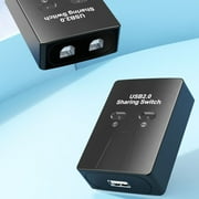 USB Printer Sharing Device Data Transfer Splitter Manual Switching Hubs 2 in 1