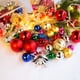thumbnail image 4 of Paquete de regalo de bolas brillantes para decoraciones navideñas, decoración de ventanas navideñas, bolas colgantes pintadas, colgantes para árboles de Navidad, 4 of 5