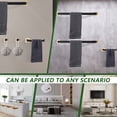 thumbnail image 6 of 10 Pieces Bathroom Hardware Set Stainless Steel Wall Mount Bathroom Accessory Towel Bar Set, 6 of 8