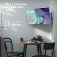 thumbnail image 5 of ONKRON TV Monitor Wall Mount - Monitor Mount for 10-35 Inch Screens up to 55 lbs - RV TV Mount 75x75 100x100 VESA Wall Mount - Fixed TV Wall Mount - Computer Monitor Wall Mount, Black TV Wall Mounts, 5 of 7