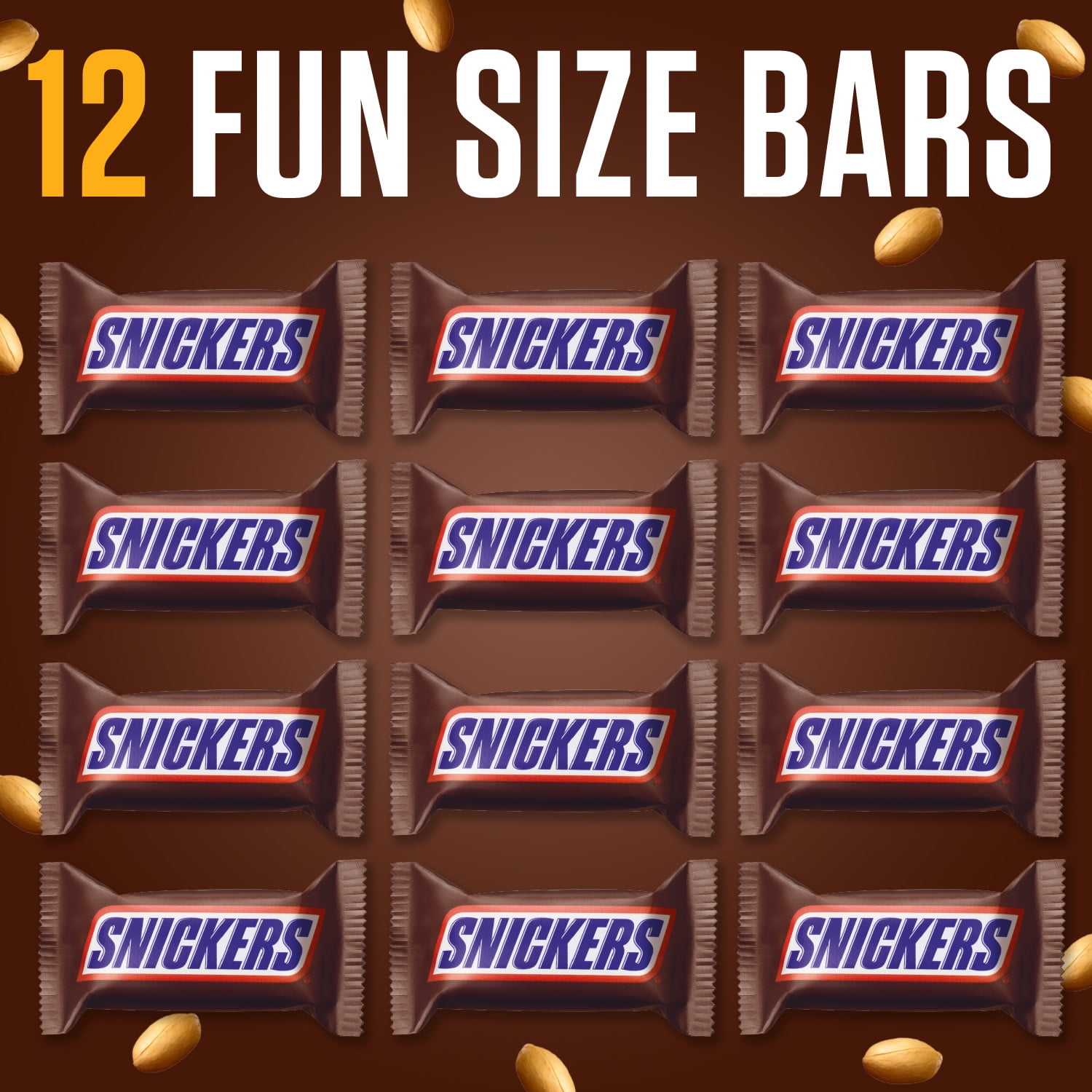 Snickers Fun Size Chocolate Candy Bars Value Pack, 70 pk.
