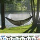 thumbnail image 1 of Cama colgante para acampar al aire libre con mosquitera, nailon verde militar, 250x120 cm, ligero 600 g, fácil de instalar, para acampar, cenar, reuniones, 1 of 7