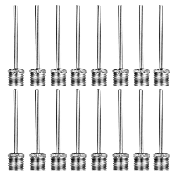 100 Uds aguja de inflado de aire agujas de inflado para pelotas baloncesto fútbol Soccor bomba de inflado adaptador de aguja suministros para el hogar al aire libre FRCOLOR Hogar6752336