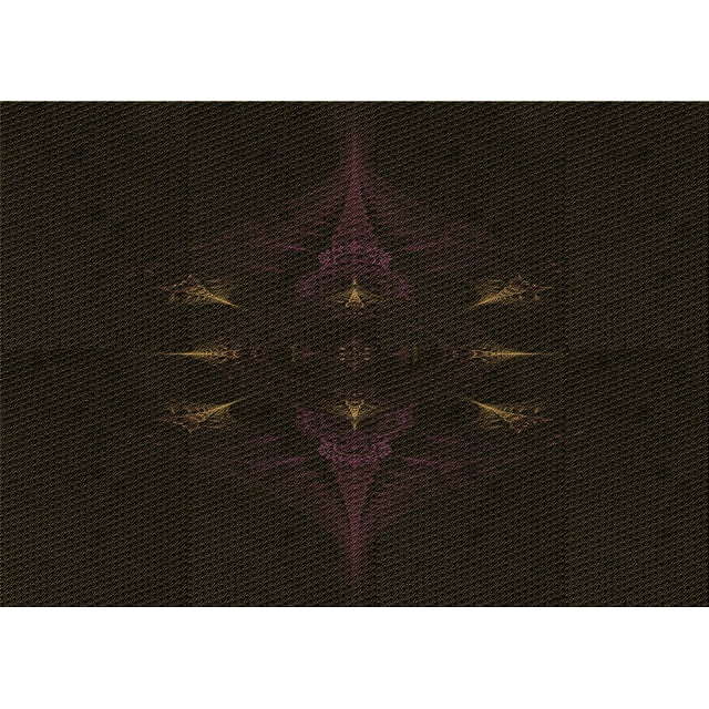 Ahgly Company Tapis d'Aire Rectangulaire Transitionnel Brun Chocolat pour Intérieur, Lavable à la Machine, 5 Pieds x 7 Pieds
