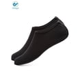 thumbnail image 3 of Deago Men Women Skin Water Barefoot Shoes Aqua Beach Socks Yoga Exercise Pool Swim Slip On Surf " XL size, Black", 3 of 8