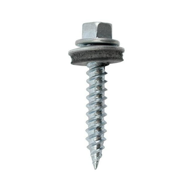 N° 9 x 1,5 Po 1 lbs Pro-Torsion Hexagonale Tête de Rondelle Ronde Tôle Vis
