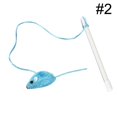 thumbnail image 2 of Cat Teaser Wand Interactive Pouch Mouse Cat Feather Teaser Kitten Teaser Toy, 2 of 10