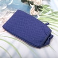thumbnail image 6 of Unique Bargains Gloves Bath Towel for bathroom 14x24cm 1 Pc Navy Blue, 6 of 6