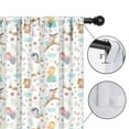 thumbnail image 4 of Blackout Kids Curtains,Colorful Forest Princess Pattern Childrens Insulated Curtains Set Of 2,Bedroom Essentials,Toddler Room Decor 42"x54", 4 of 5