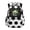 White-Soccer Ball, variant on Kuiaobaty Soccer Ball Print Backpack for Kids Boys 17 Inch Backpack with Bottle Holder Roomy Sturdy School Bag Bookbags for School