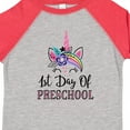 thumbnail image 4 of Inktastic 1st Day of Preschool Unicorn Back to School Girls Toddler T-Shirt, 4 of 5