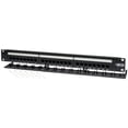 thumbnail image 3 of Tripp Lite 24-Port 1U Rackmount Cat5e 110 Patch Panel 568B, RJ45 Ethernet(N052-024) , black, 3 of 4