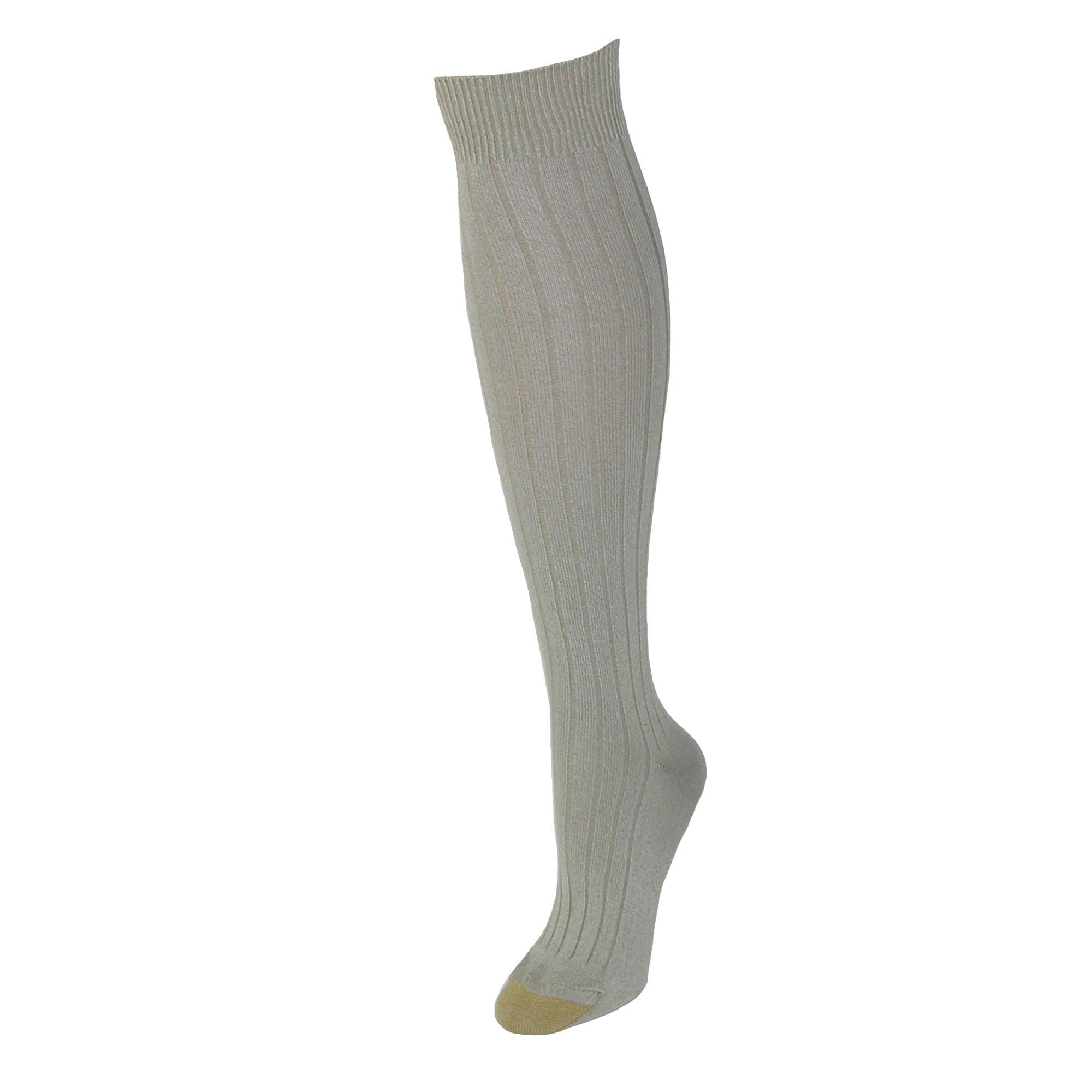 Gold Toe Women's Ultra Soft Stella Knee High Socks (2 Pair Pack ...