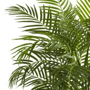 Nearly Natural 54 UV Resistant Artificial Areca Palm Tree, Green