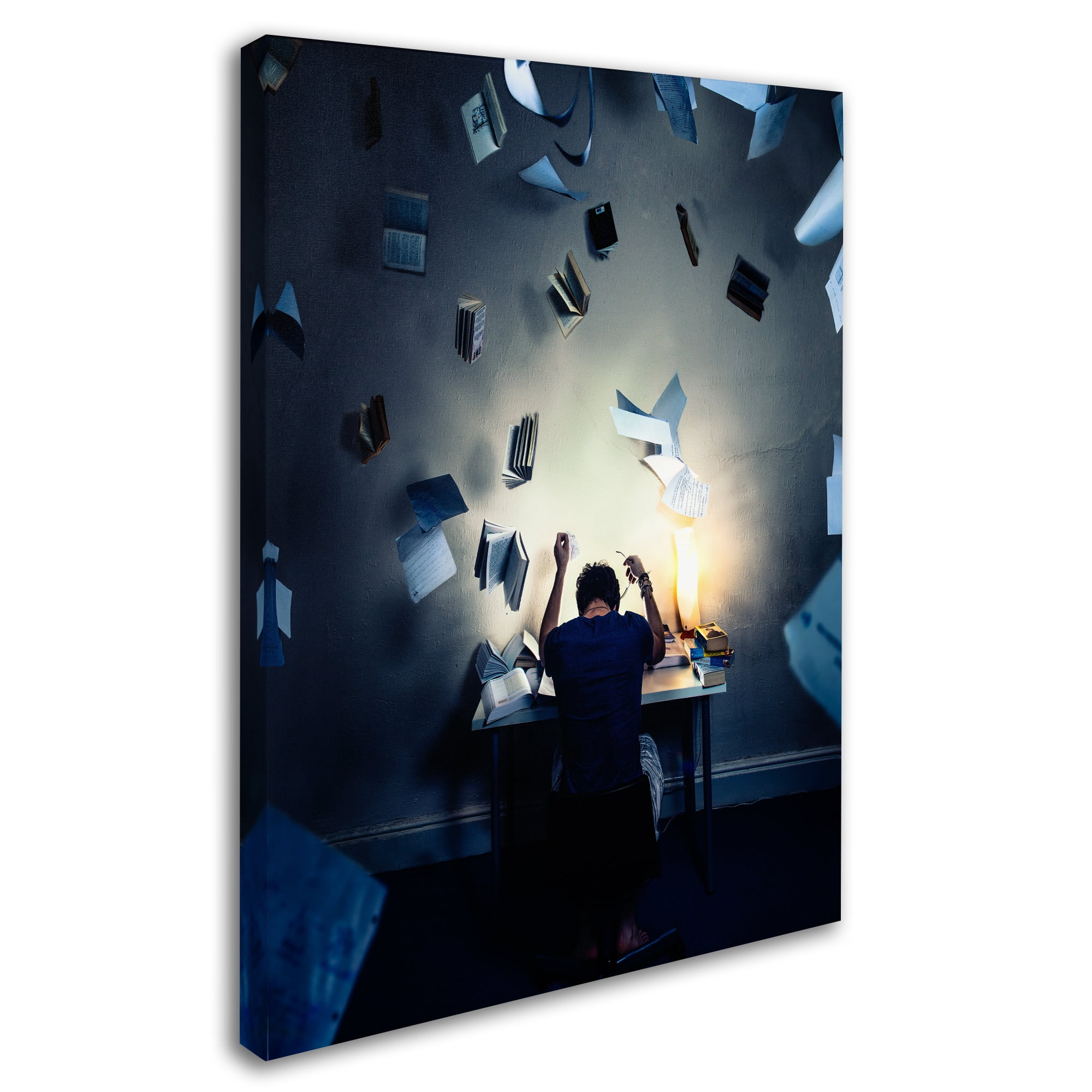 Trademark Fine Art 'Hard Working' Canvas Art by Alex Moldovan