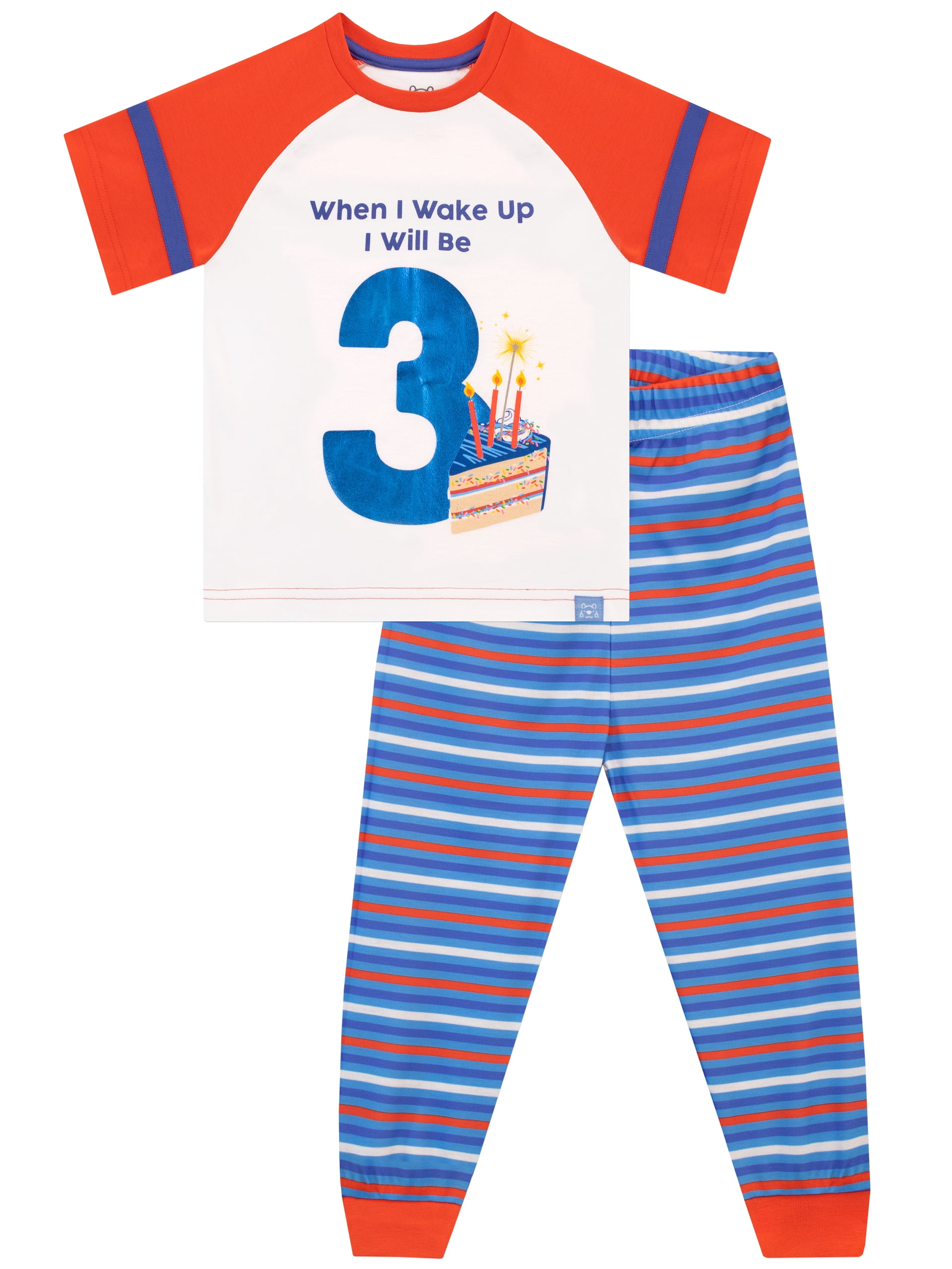 Harry Bear Boys Birthday Short Sleeve Pajamas I Will Jordan Ubuy