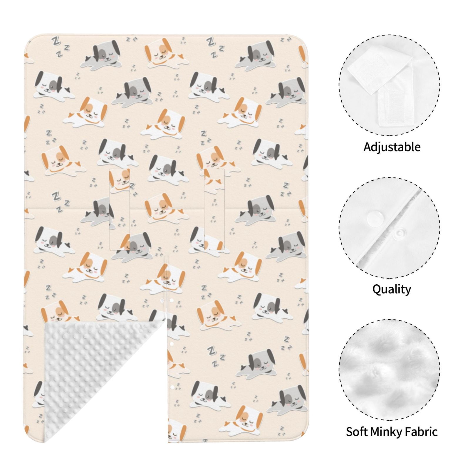 Car Seat Cover Baby - Cute Dog Puppy sleep Breathable Infant Car Seat Cover for Baby Carseat, Lightweight Comfort Baby Essentials Must Haves Newborn Stuff for Girl Boy
