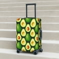 thumbnail image 4 of Cauagu Avocado Print Travel Luggage Cover,Travel Dust-proof Suitcase Cover Softside Suitcase Protector for 18-32inch,Not Included Suitcase, 4 of 8