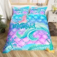 thumbnail image 5 of 2024 Pearl Clam Bedding Set StarJellyKing Duvet Cover Microfiber Colorful Reef Coral Seaweed Comforter Cover For Boy, 5 of 7
