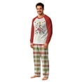 thumbnail image 4 of Lvotionpl 2026 Family Christmas Pajamas Matching Sets, Match Family Christmas Pjs Long Sleeve Top & Pants Set Matching Holiday Family Pajama Xmas Sets, 4 of 5
