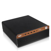 Restored HP Dark Single Premium Desktop Computer PC – AMD Processor,16GB ARGB RAM,512GB SSD,RGB Keyboard with AI Copilot Key and Mouse,RGB Soundbar,Windows 11
