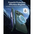 thumbnail image 2 of Funda ESR para iPhone 17 Pro, resistente a golpes, compatible con MagSafe, verde, 2 of 7