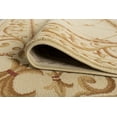 thumbnail image 6 of Sensation Traditional Ivory and Beige Indoor Area Rug, 5' x 7' Oval, 6 of 6