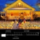 thumbnail image 4 of Cadena de luces LAMPHOME, 20 m, 200 LED, blanco cálido, 110 V, 4 of 6