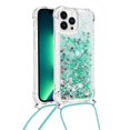 thumbnail image 2 of Funda FOXDOCK para iPhone 14 Pro con Cuerda Ajustable, Brillo Líquido, Protección Antigolpes y Lente – Ideal para Regalo, 2 of 6