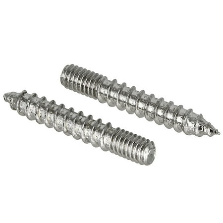 

88AI Pack Of 10 Hilason 1 Inch Horse Saddle Screw Adaptors Zinc Plated