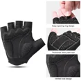 thumbnail image 5 of INBIKE Cycling Gloves 3MM Gel Pad Half Finger Biking Gloves Riding MTB Black Sizes M-XL, 5 of 6