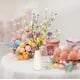 thumbnail image 5 of Juego de 3 púas de flores artificiales de Pascua de 17,7 pulgadas, tallos decorativos de plástico, color rosa y verde, para primavera, verano y vacaciones, para jarrones, centros de mesa,, 5 of 6