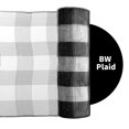 thumbnail image 4 of Cinta Decorativa GouZaak 10 pulg x 9 m Malla Blanca y Negra, 4 of 7