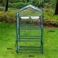 thumbnail image 3 of 3 Tier PVC Greenhouse Cover - Replacement Mini Garden Greenhouse Cover for Indoor or Outdoor (Iron Stand Not Included), 3 of 5