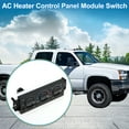 thumbnail image 2 of Unique Bargains HVAC A/C Heater Climate Control Panel for Chevrolet Silverado 1500 2500 1999-2001, 2 of 6