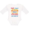 thumbnail image 3 of Inktastic Snips Snails and Puppy Dog Tails That's What Little Boys Boys Long Sleeve Baby Bodysuit, 3 of 5