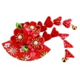 thumbnail image 2 of Pinzas para el cabello, horquillas de flores de kimono con borlas, accesorios para el cabello de kimono, adornos para el cabello para mujeres, 2 of 8